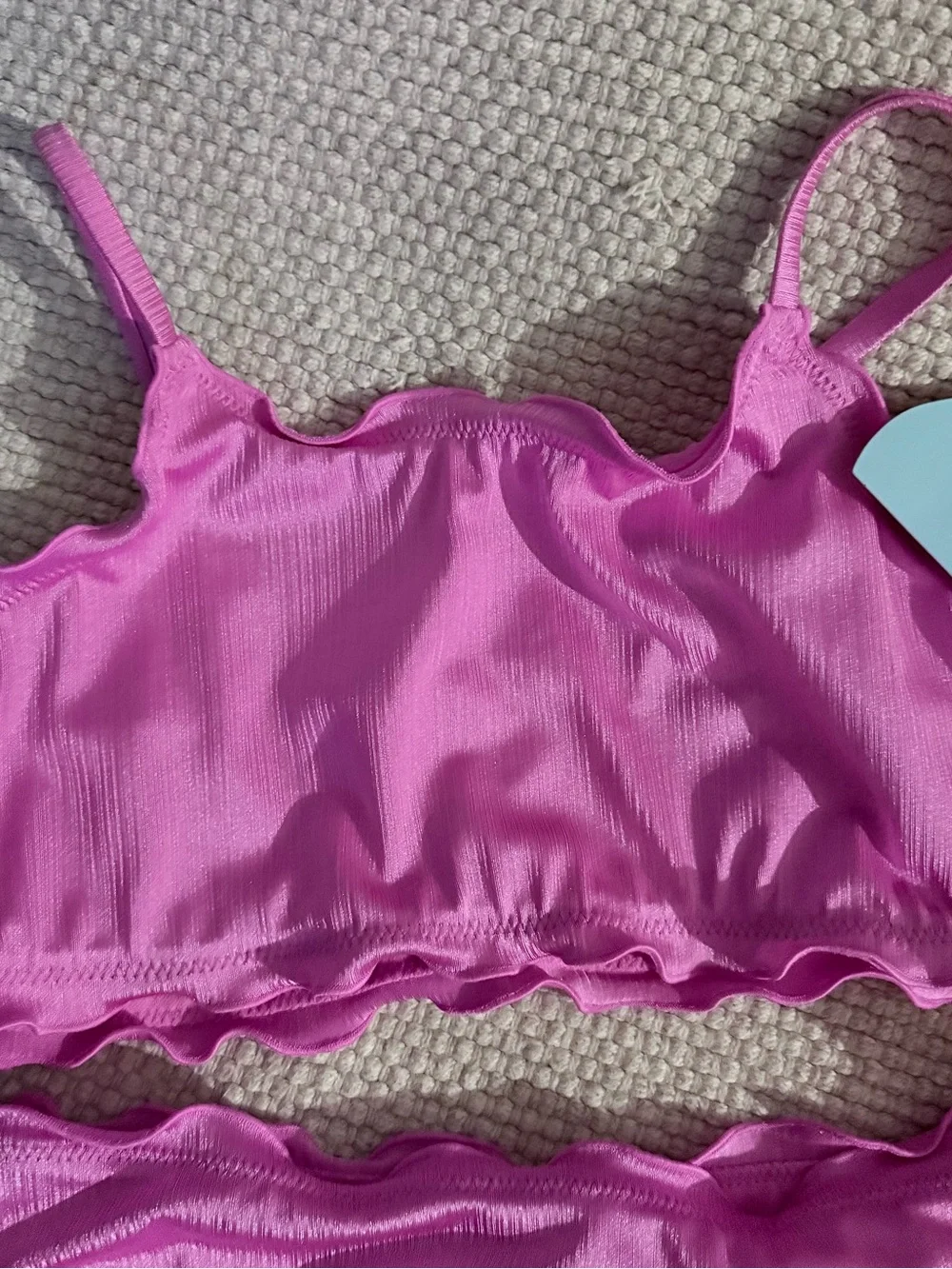 O’rageous Pink Peony Bikini Set Girls 16 NWT Swimsuit